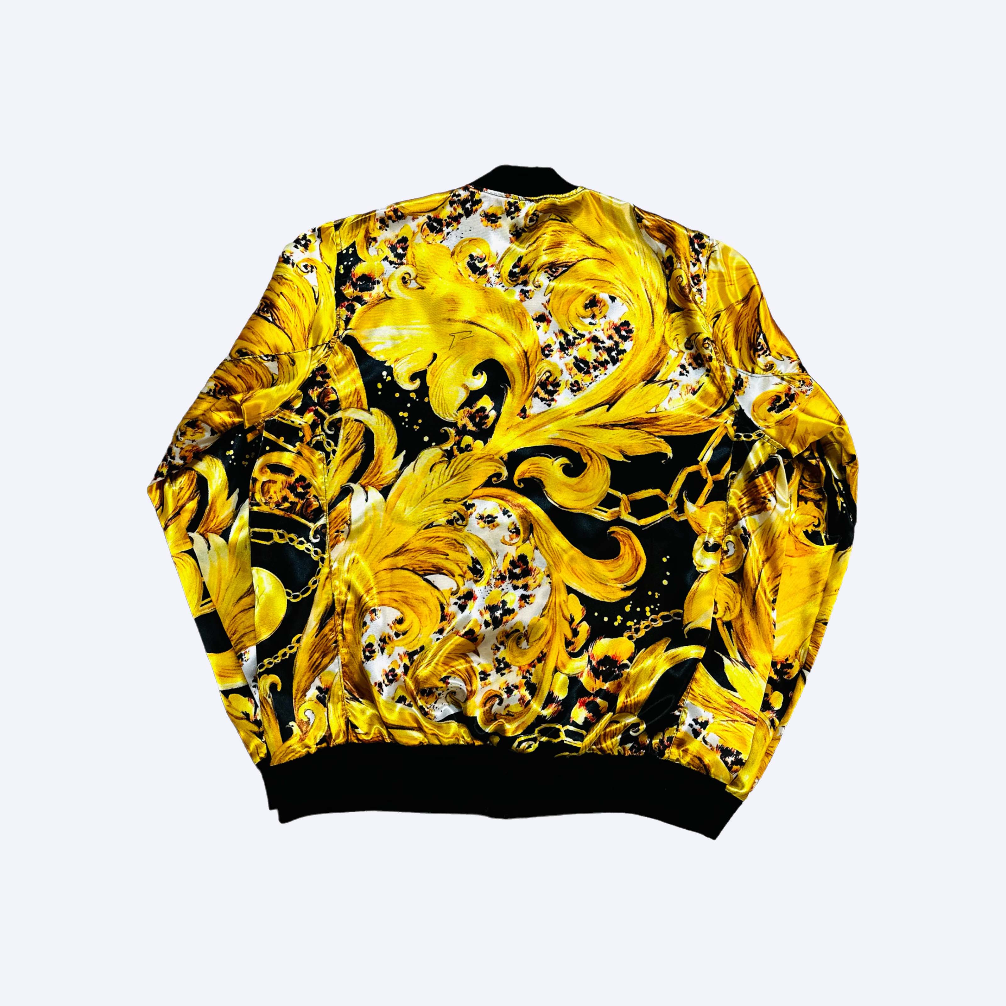 SILK PANGA GOLD BOMBER JACKET